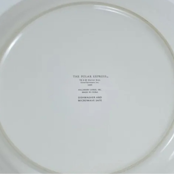 Hallmark The Polar Express Bell "Believe" 10" Dinner Plate - 11 are available - Picture 3 of 3